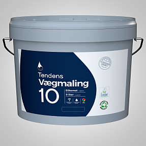 Tendens vægmaling silkemat 10 9 liter