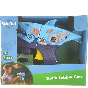 SpinOut haj sæbeboblepistol