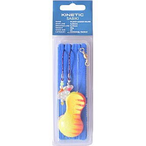 Kinetic Sabiki Plaice Leader Inline Forfang - 50G