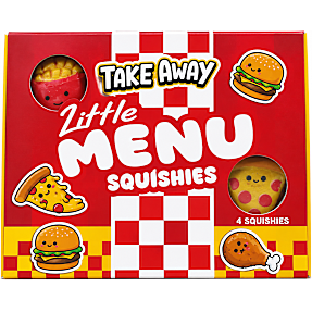 Trend Toys fast food squishy 3,5 cm 4-pak