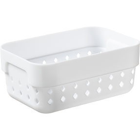 Seoul Organizer kurv m. genanvendeligt plast - hvid (S)