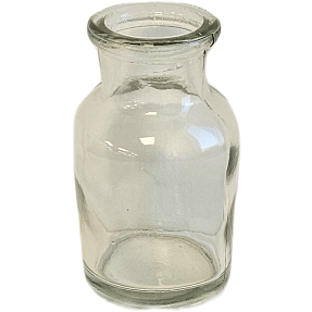 Glasvase H:8 cm - klar