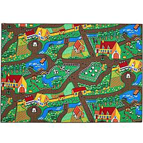 Legetæppe - bondegård