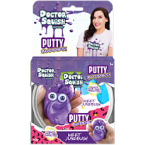 Doctor Squish DIY putty figur - lilla