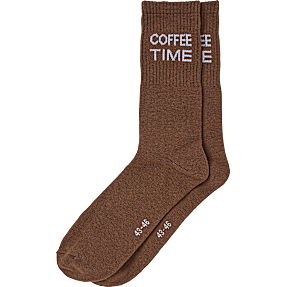 VRS unisex tennisstrømper str. 35/38 - brun