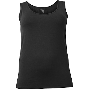 VRS dame tanktop str. 48 - sort