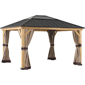 Gardin til Bruri pavillon 396cm x 338cm