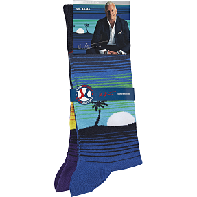 Mads Christensen herre strømper str. onesize - multifarvet