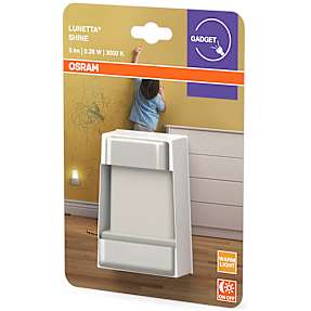 Lunetta Shine vågelampe - varmt lys