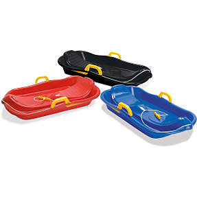 Slæde med bremse – flere varianter - assorteret