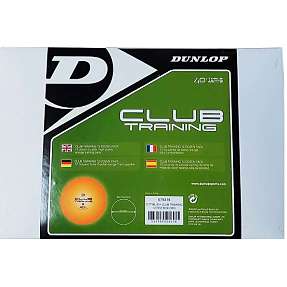 Dunlop Club Training bordtennisbolde 144-pak - orange