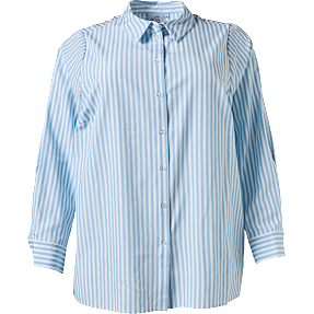 VRS dame skjorte str. 48 - blå