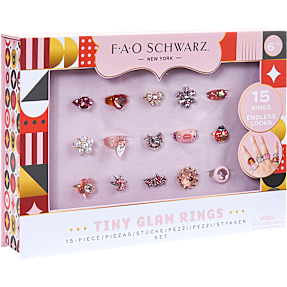 Fao Schwarz Kids Bling ringesæt