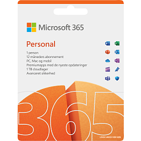 Microsoft 365 Personal 1 enhed 1 år