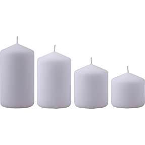 Salling bloklys 4-pak - hvid