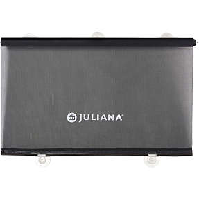 Juliana rullegardin til drivhus 2 stk. - sort