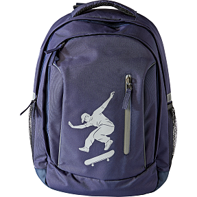 Twist skoletaske til børn - blå