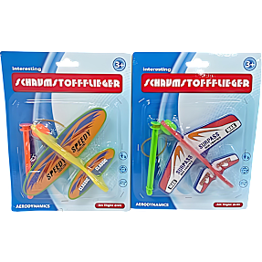 Svæveflyver til udeleg - flere varianter - assorteret