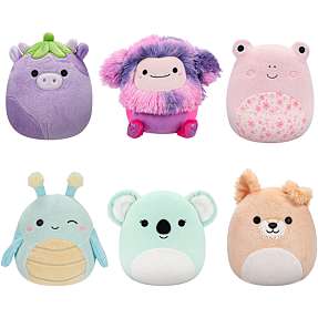 Squishmallows bamse 19 cm - flere varianter - assorteret