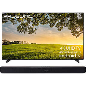 Prosonic 65" DLED UHD TV 65UA9023 + PS30W23 soundbar