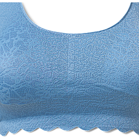 VRS dame BH str. 2XL - blå