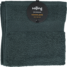 Salling håndklæde 50x100 cm - mørkegrøn