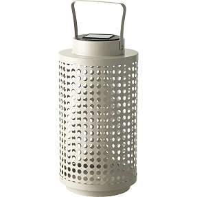 Christina solcelle lanterne - grå