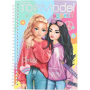 TOPModel lommemalebog - Miju & Christy