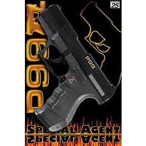 P99 Pistol - sort