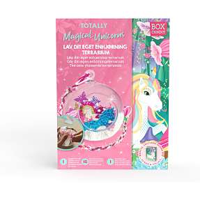 Box candiy terrarium - enhjørning