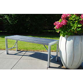 HORTUS bænk 123 cm - Nonwood