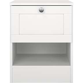 Billund natbord - hvid