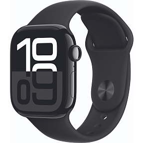 Apple Watch S10 GPS 42 mm S/M - Jet Black Aluminium Sport Band