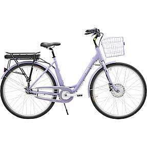 SCO Premium E-Fresh dame elcykel 28" 13AH - lilla