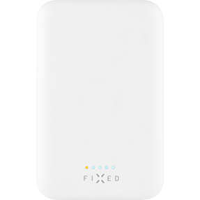 Fixed trådløs powerbank 6000 mAh - hvid