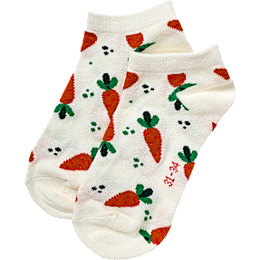 VRS dame footies str. 39/42 - hvid