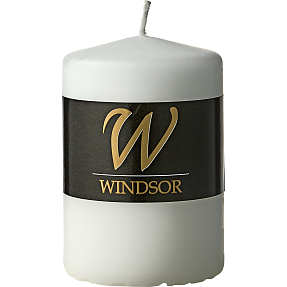 Windsor bloklys 6,8x10 cm - Hvid