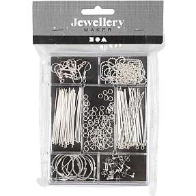 Smykke startsæt - sølvfarvet