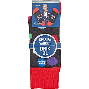 Mads Christensen herre strømper str. onesize - multifarvet