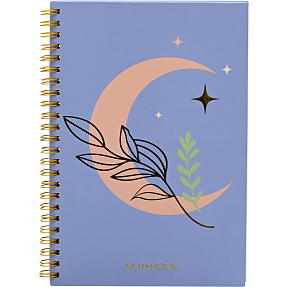 Danpen Eid notesbog A5 - måne