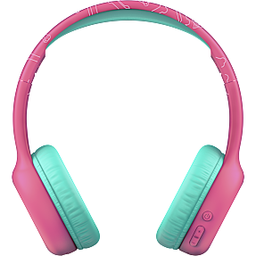 Trust Nouna trådløse børnehøretelefoner - Paw Patrol pink