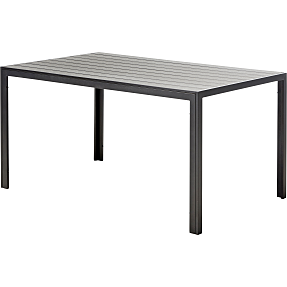 Carlton havebord 150 cm - sort