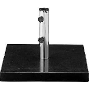 Rio Branco parasolfod sort granit - 40 kg