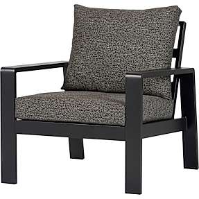 Palamos loungestol - Aluminium/Polyester - Grå