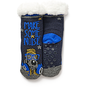 VRS børne kæmpehygge strømper str. 26/30 - blå