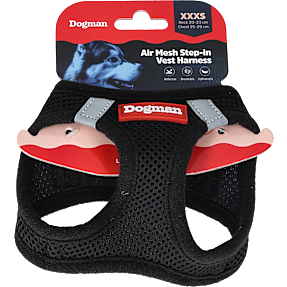 Dogman air mesh hundevest - str. XXXS
