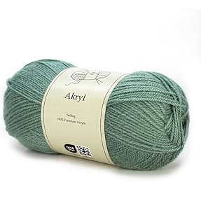 Salling akrylgarn - lysegrøn 12517