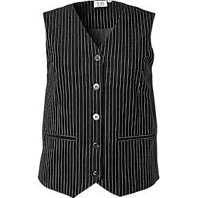 VRS dame vest str. S - navy