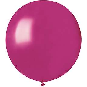 Latexballoner 48 cm 3-pak - metallic bordeaux