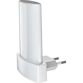 Lunetta Shine vågelampe - hvid og multifarvet